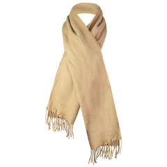 Scotch & Soda Classic Unisex Brown Scarf