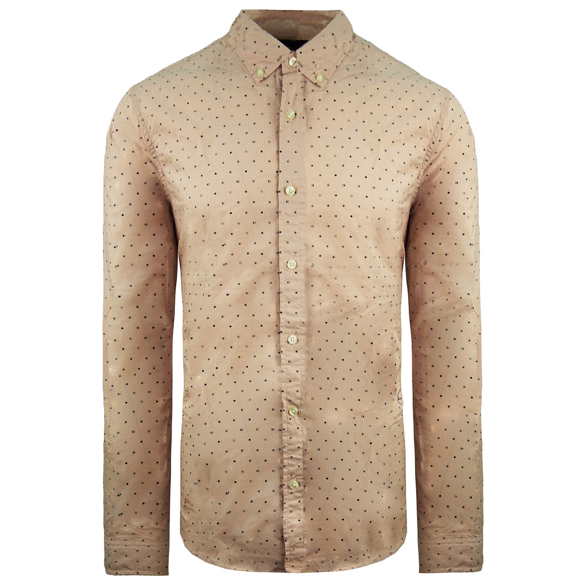 Scotch & Soda Oxford Mens Pink Printed Top