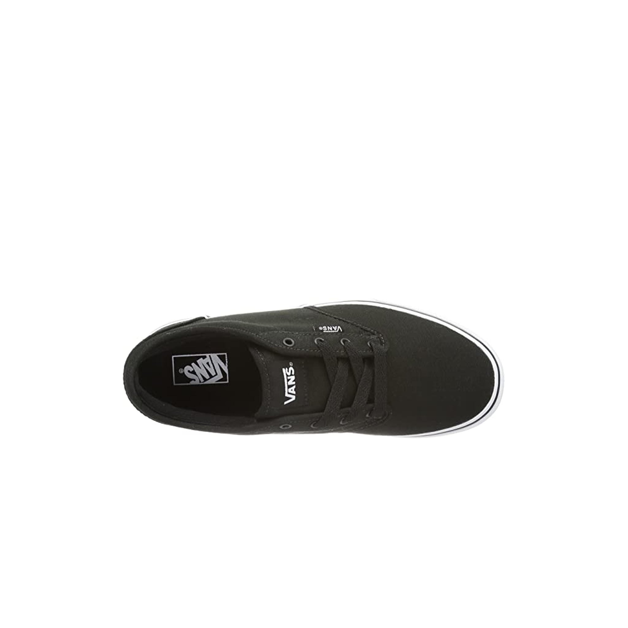 Vans Low Top Kids Black Plimsolls