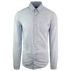 Scotch & Soda Cotton Mens Light Blue Shirt
