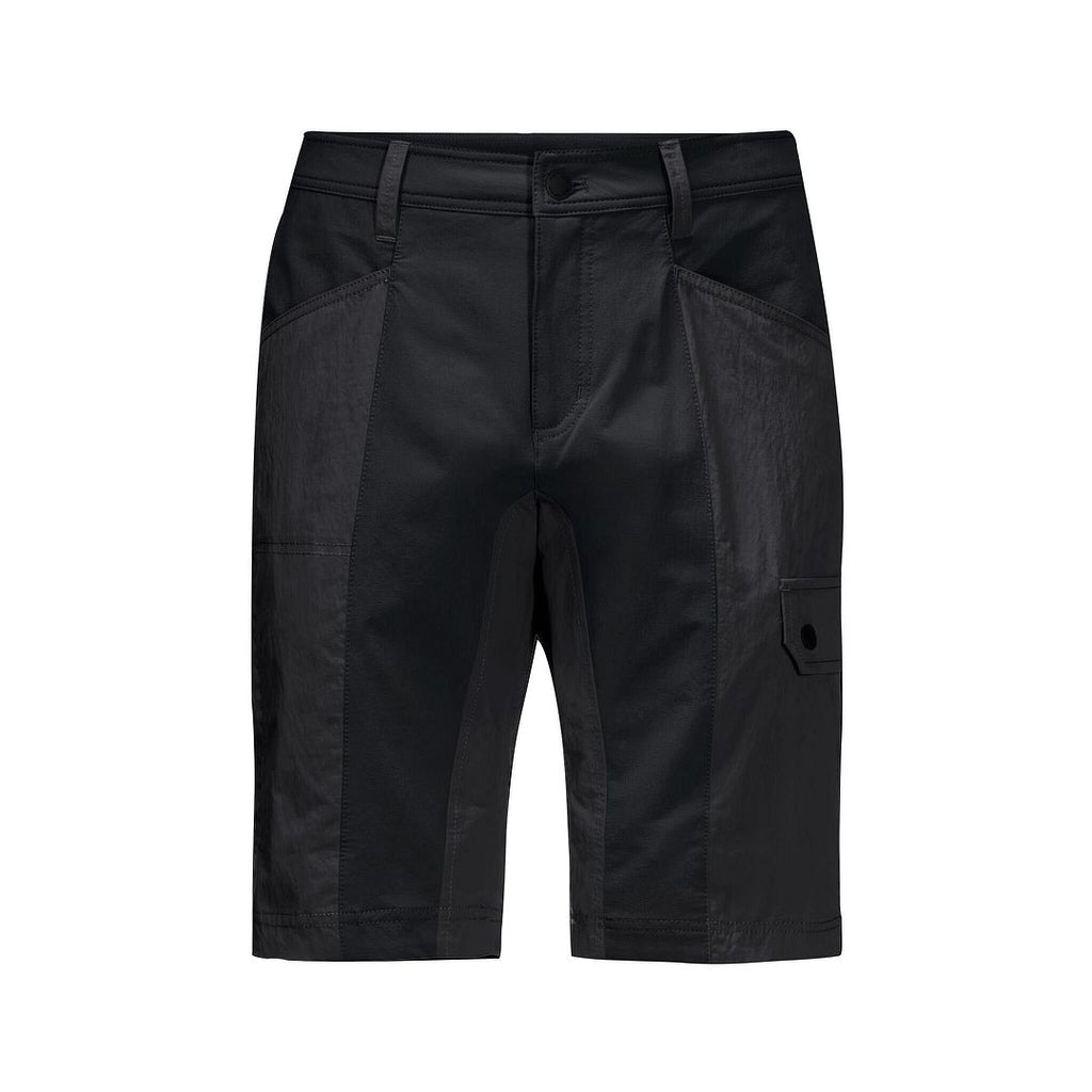 Jack Wolfskin Dawson Flex Mens Black Cargo Shorts