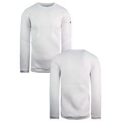 Asics Hexagon Mens White Sweater