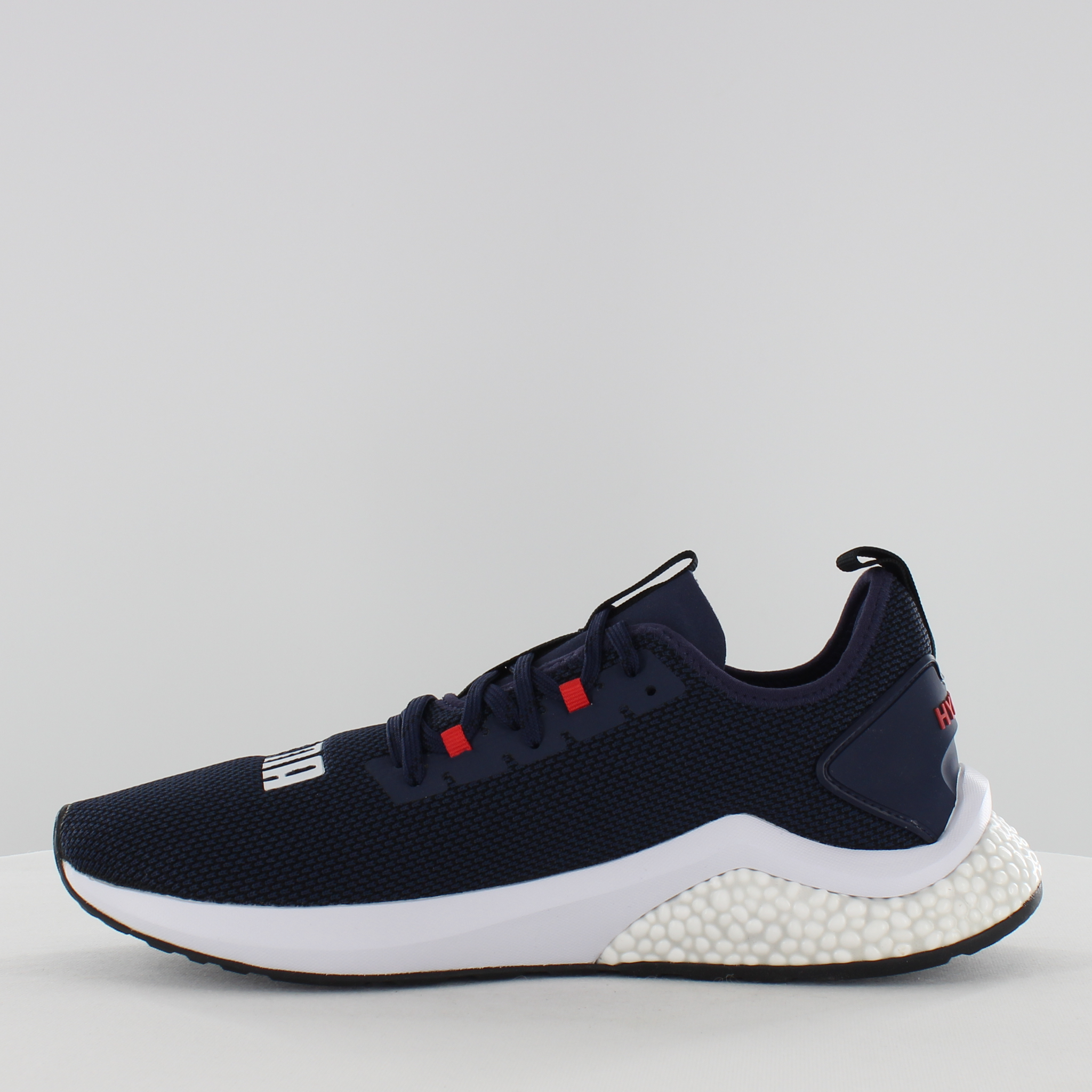 Puma Hybrid NX Navy Textile Mens Lace Up Trainers 192259 01