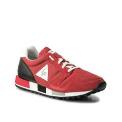 Le Coq Sportif Omega Nylon Mens Red Trainers