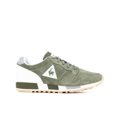 Le Coq Sportif Omega Premium Mens Green Trainers