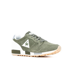 Le Coq Sportif Omega Premium Mens Green Trainers