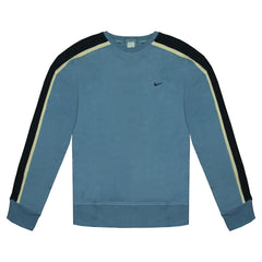 Nike Logo Mens Blue Sweater