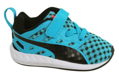 Puma Flare Kids Blue/Black Trainers