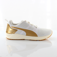 Puma Ignite XT v2 Womens White/Gold Running Shoes