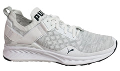 Puma Ignite evoKNIT Lo Mens White Trainers