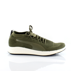 Puma Ignite Mens Green Running Shoes