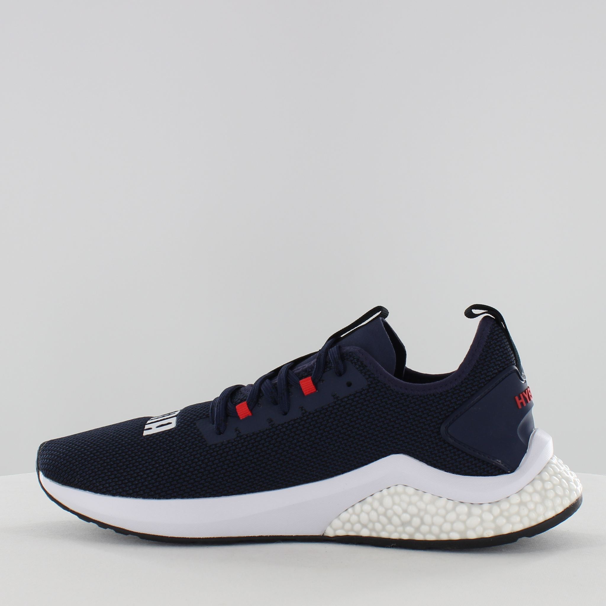 Puma Hybrid NX Navy Textile Mens Lace Up Trainers 192259 01