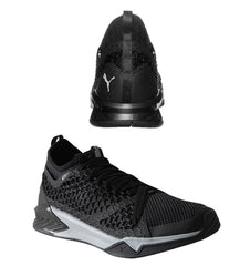 Puma Ignite XT Netfit Mens Black Running Shoes