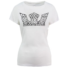 Supra White Crown Womens White T-Shirt