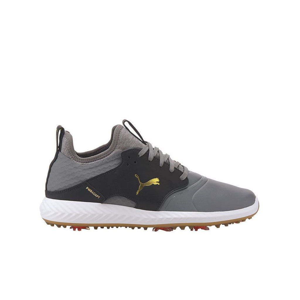 Puma Ignite Power Adapt Cage Mens Grey Golf Shoes