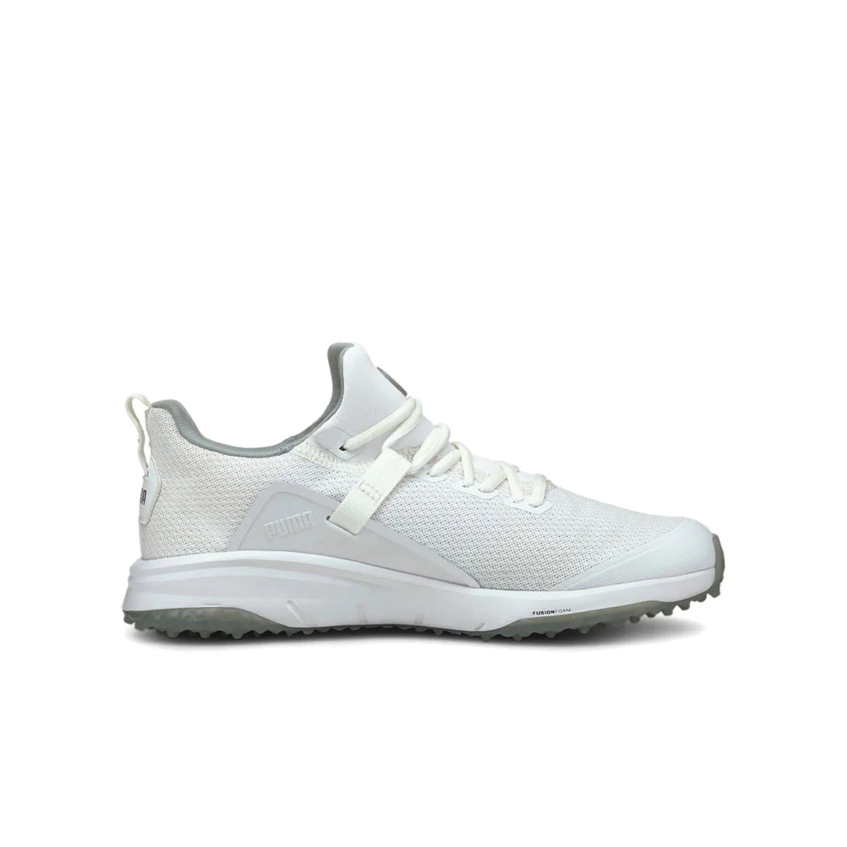 Puma Fushion Evo Mens White Trainers