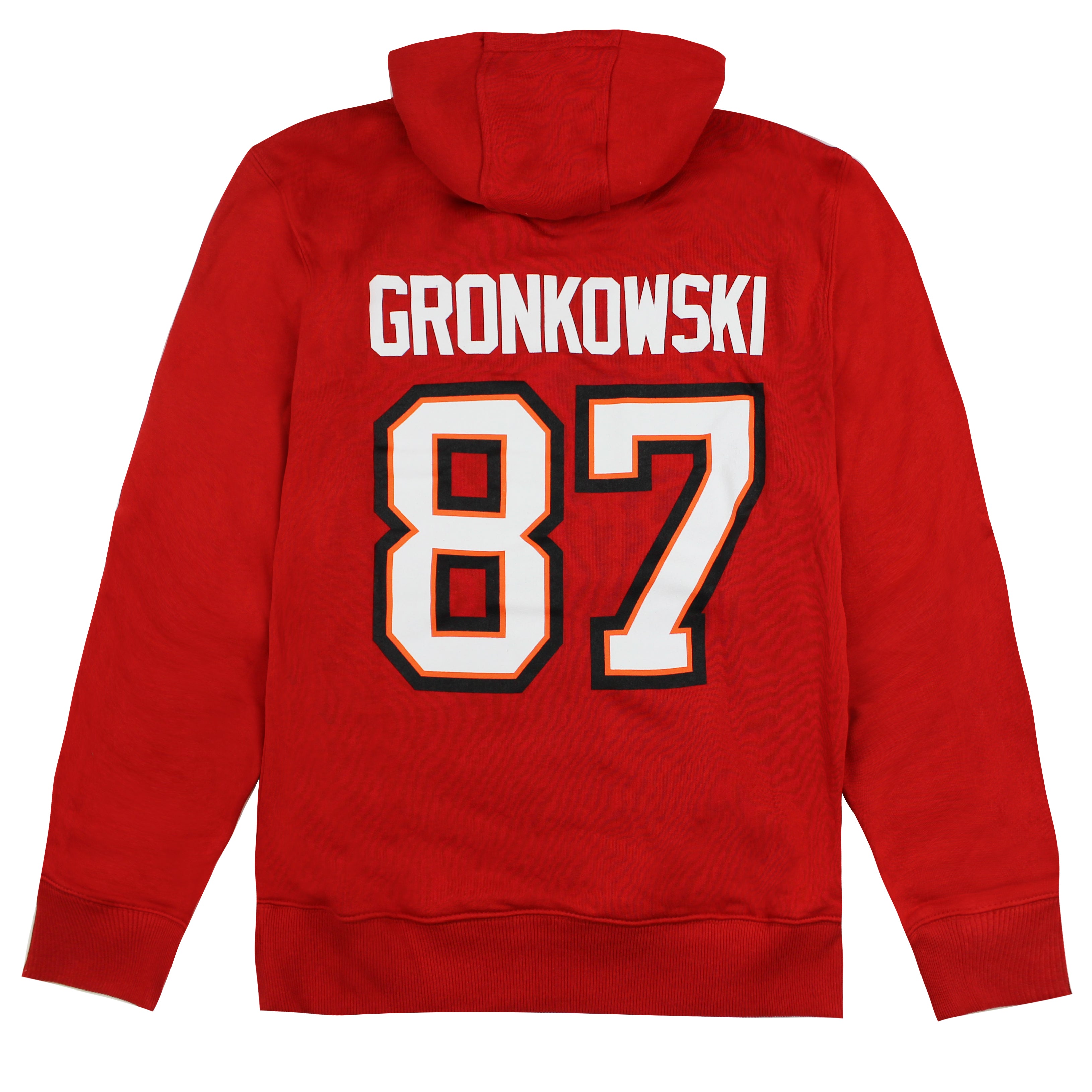 Fanatics NFL Tampa Bay Buccaneers Rob Gronkowski 87 Red Mens Hoodie