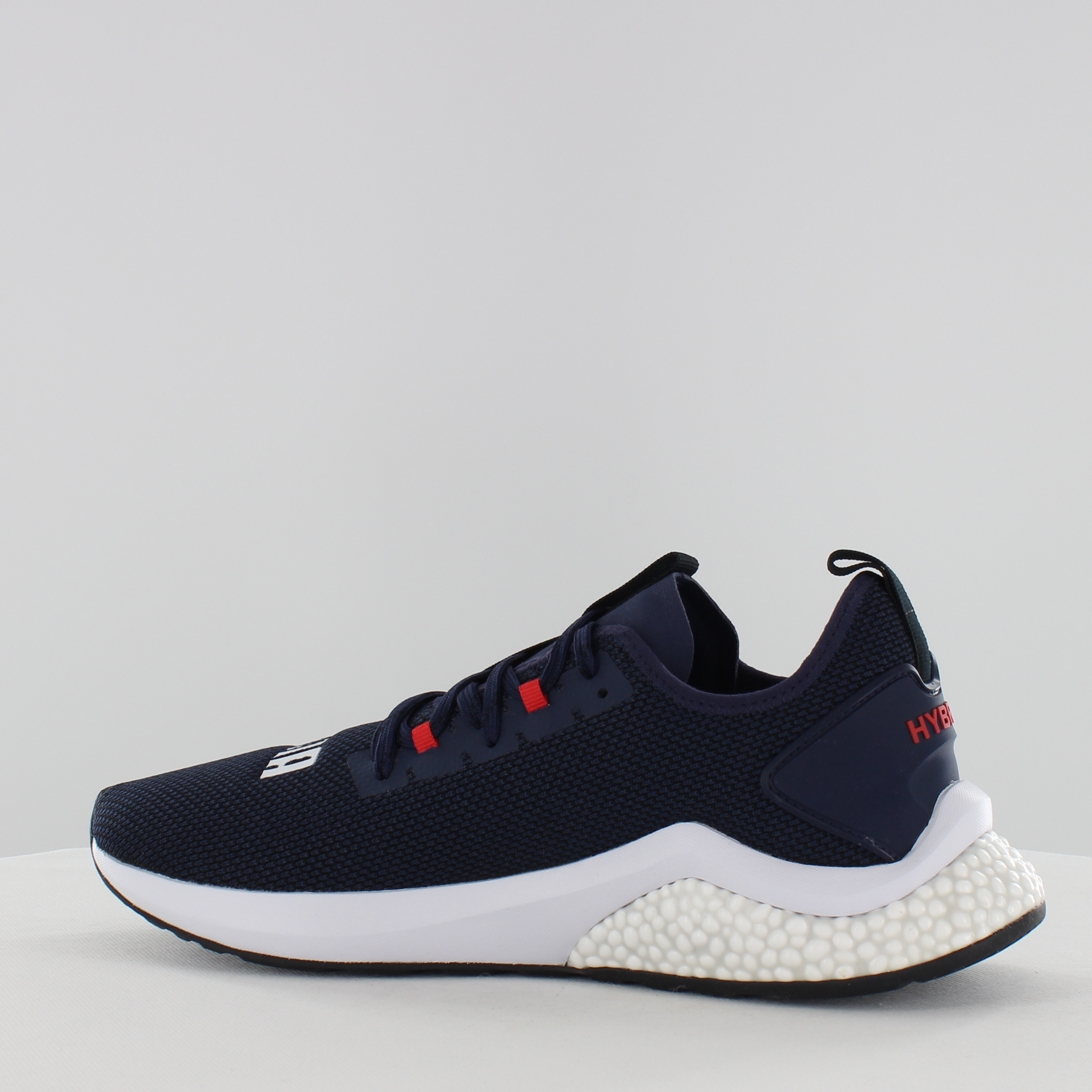 Puma Hybrid NX Navy Textile Mens Lace Up Trainers 192259 01