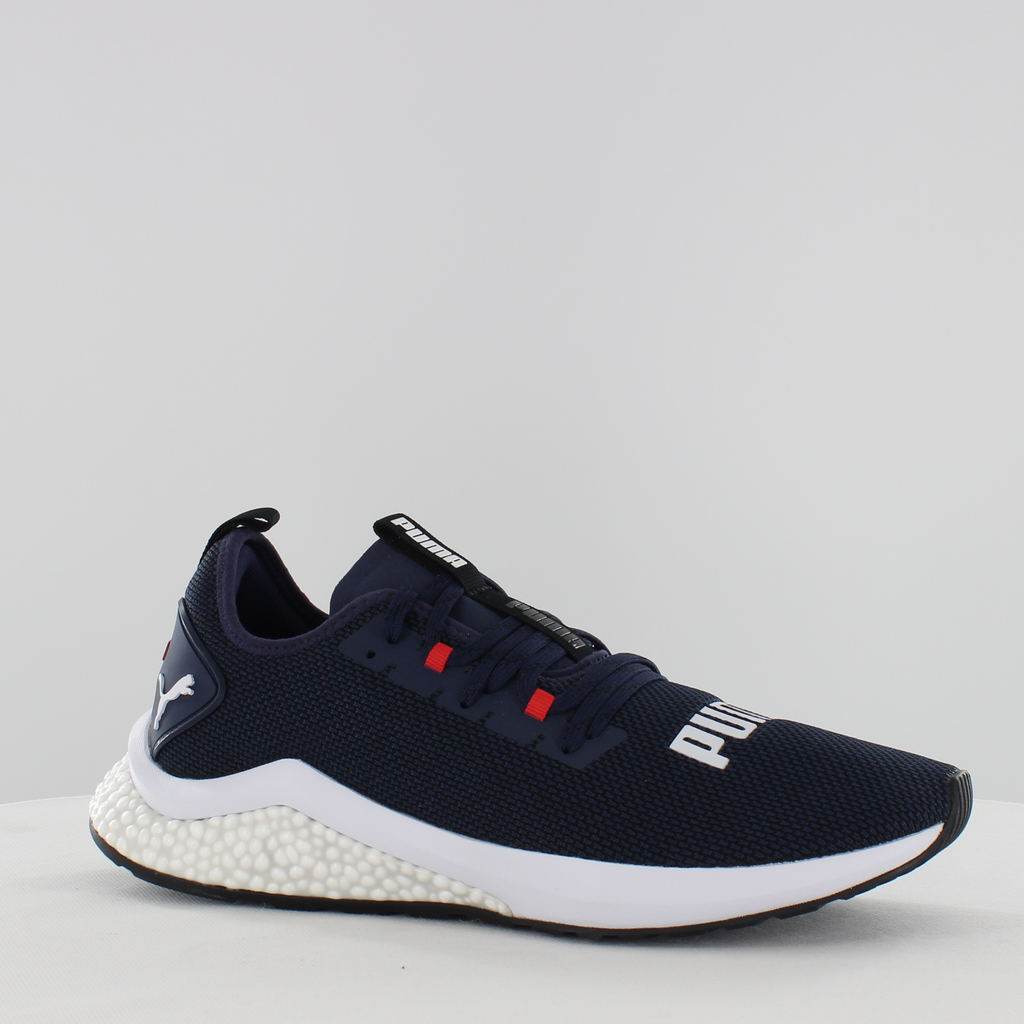 Puma Hybrid NX Navy Textile Mens Lace Up Trainers 192259 01