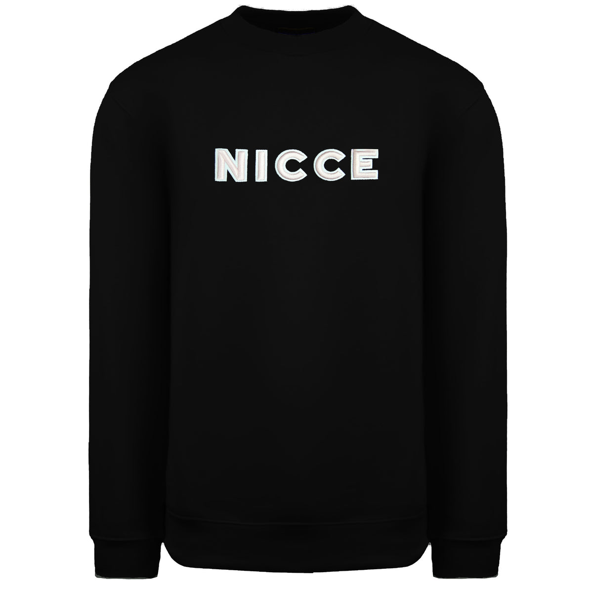 Nicce Truman Mens Black Sweater