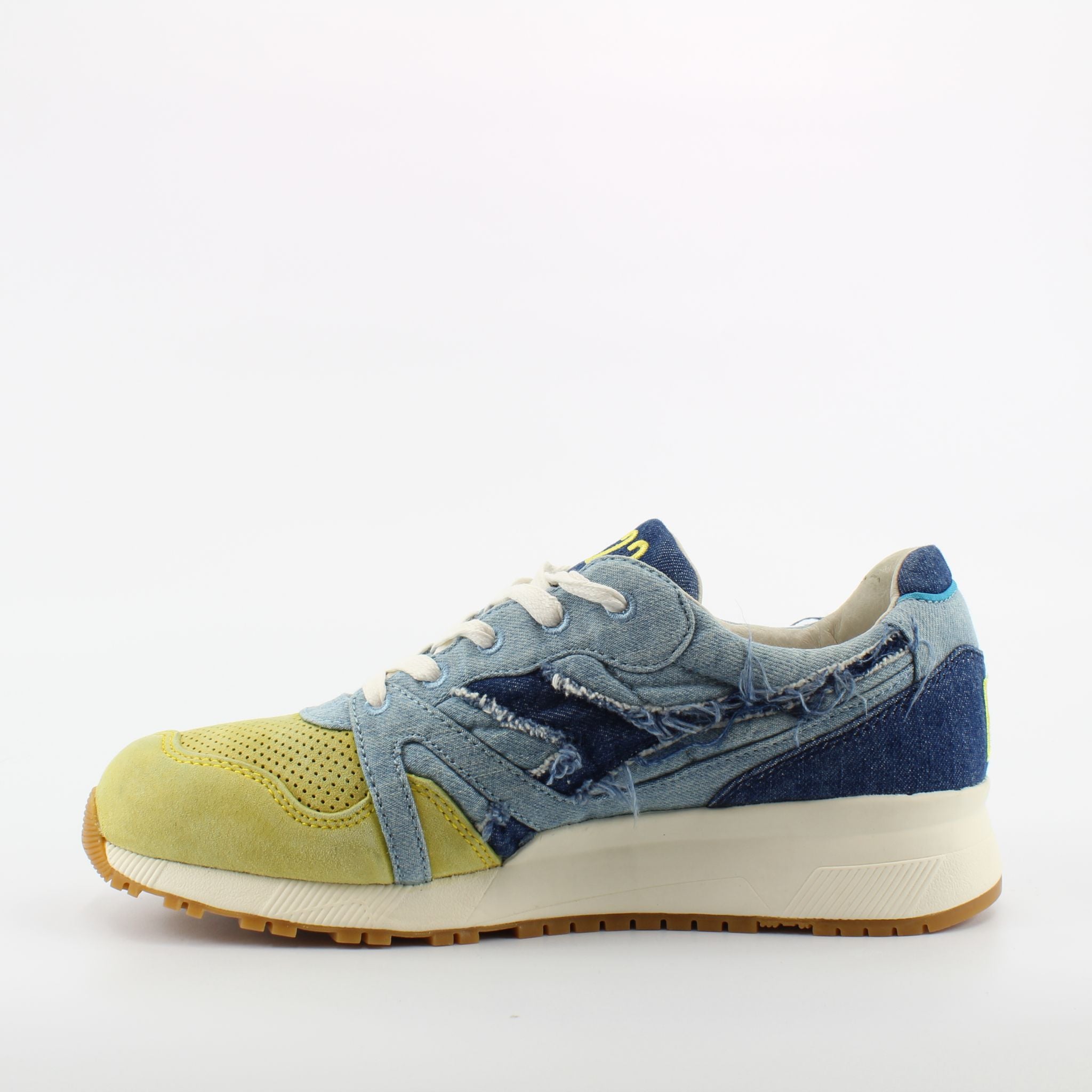 Diadora N9000 x LC23 Mens Blue/Yellow Trainers