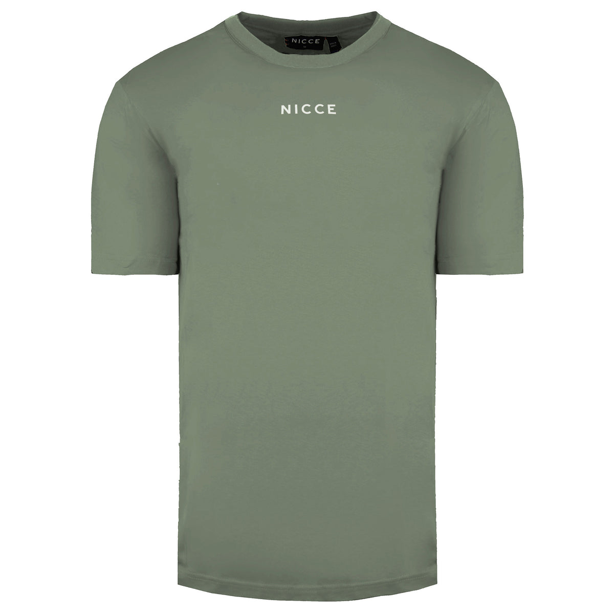 Nicce Mede Mens Green T-Shirt