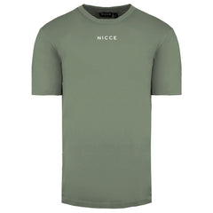 Nicce Mede Mens Green T-Shirt