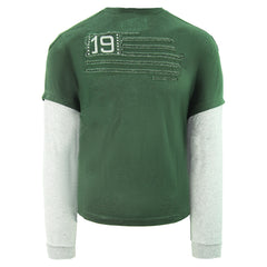 Champion USA Athletic Mens Green Top