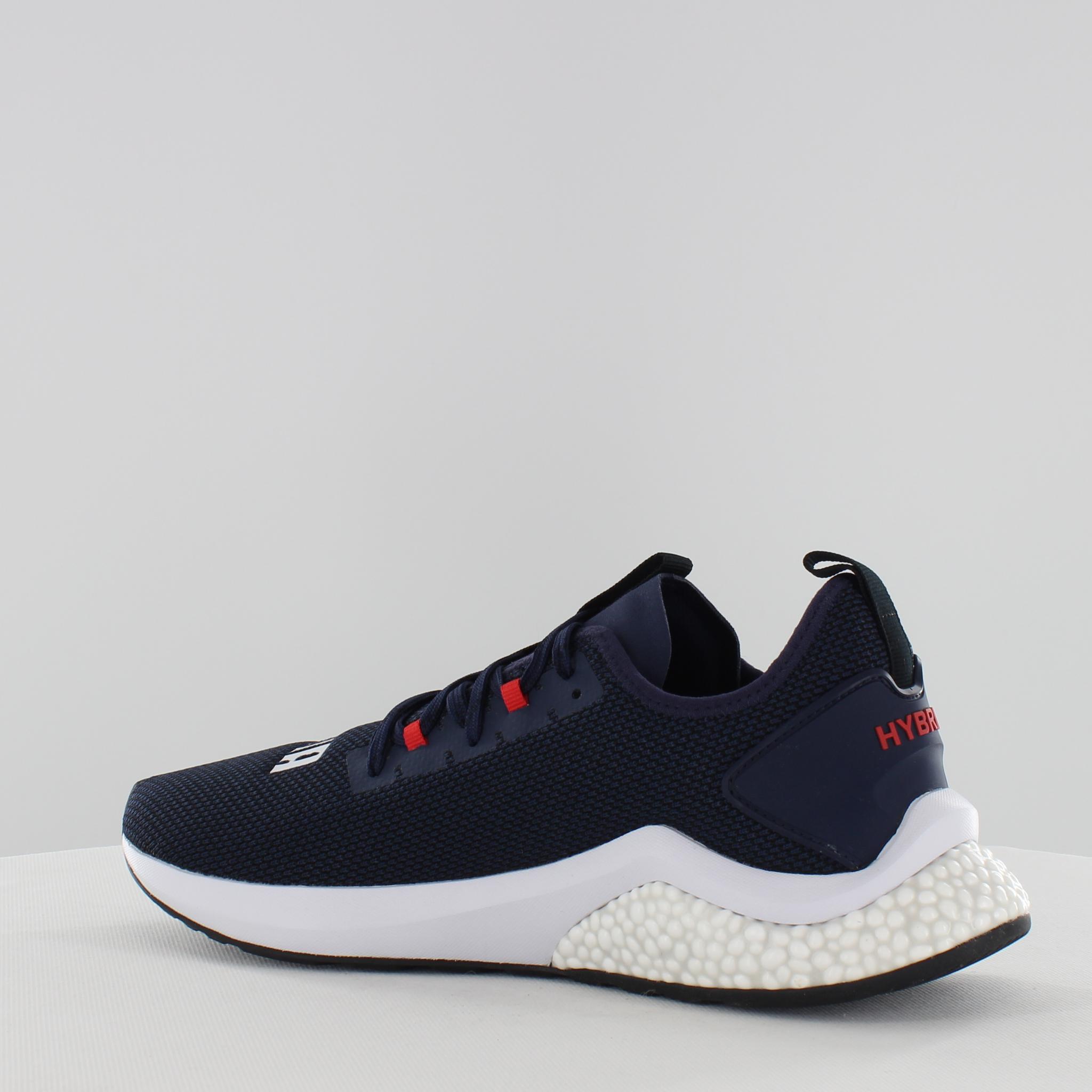 Puma Hybrid NX Navy Textile Mens Lace Up Trainers 192259 01