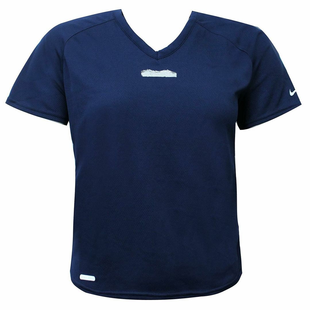 Nike Dri-Fit Womens Navy Top