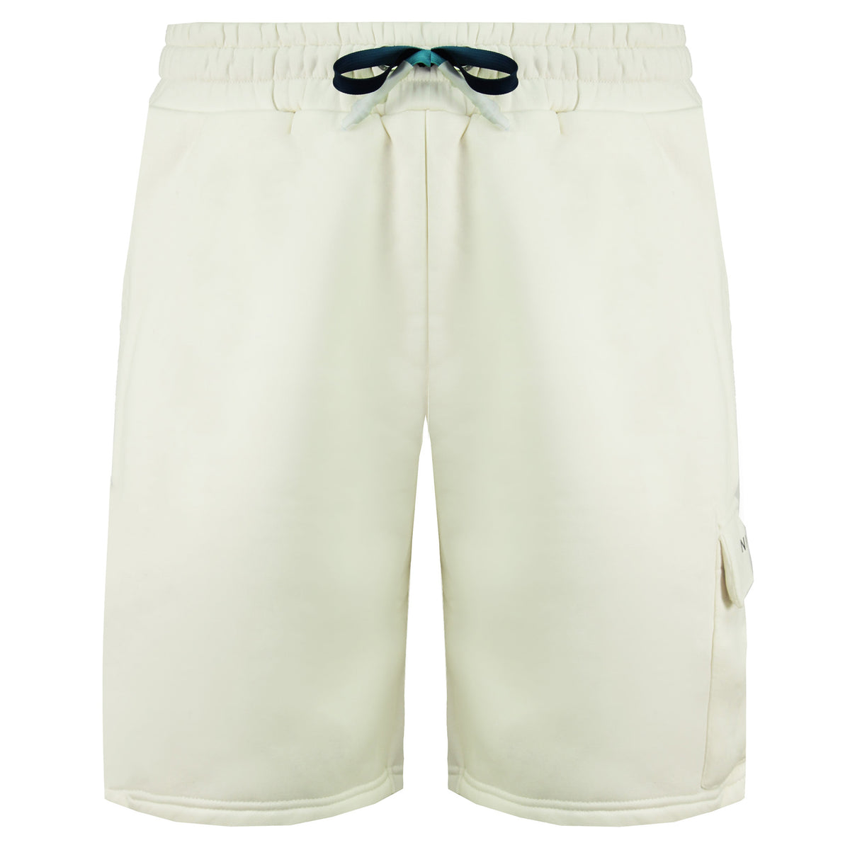 Nicce Jog Mens Cream Shorts