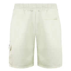 Nicce Jog Mens Cream Shorts