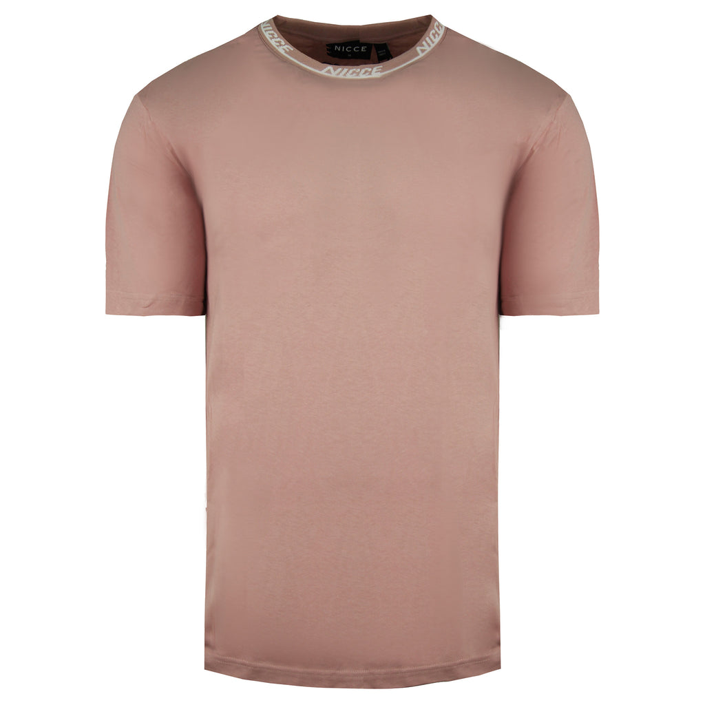 Nicce Eto Mens Pink T-Shirt