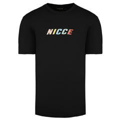 Nicce Myriad Mens Black T-Shirt