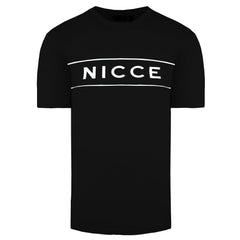 Nicce Geti Mens Black T-Shirt