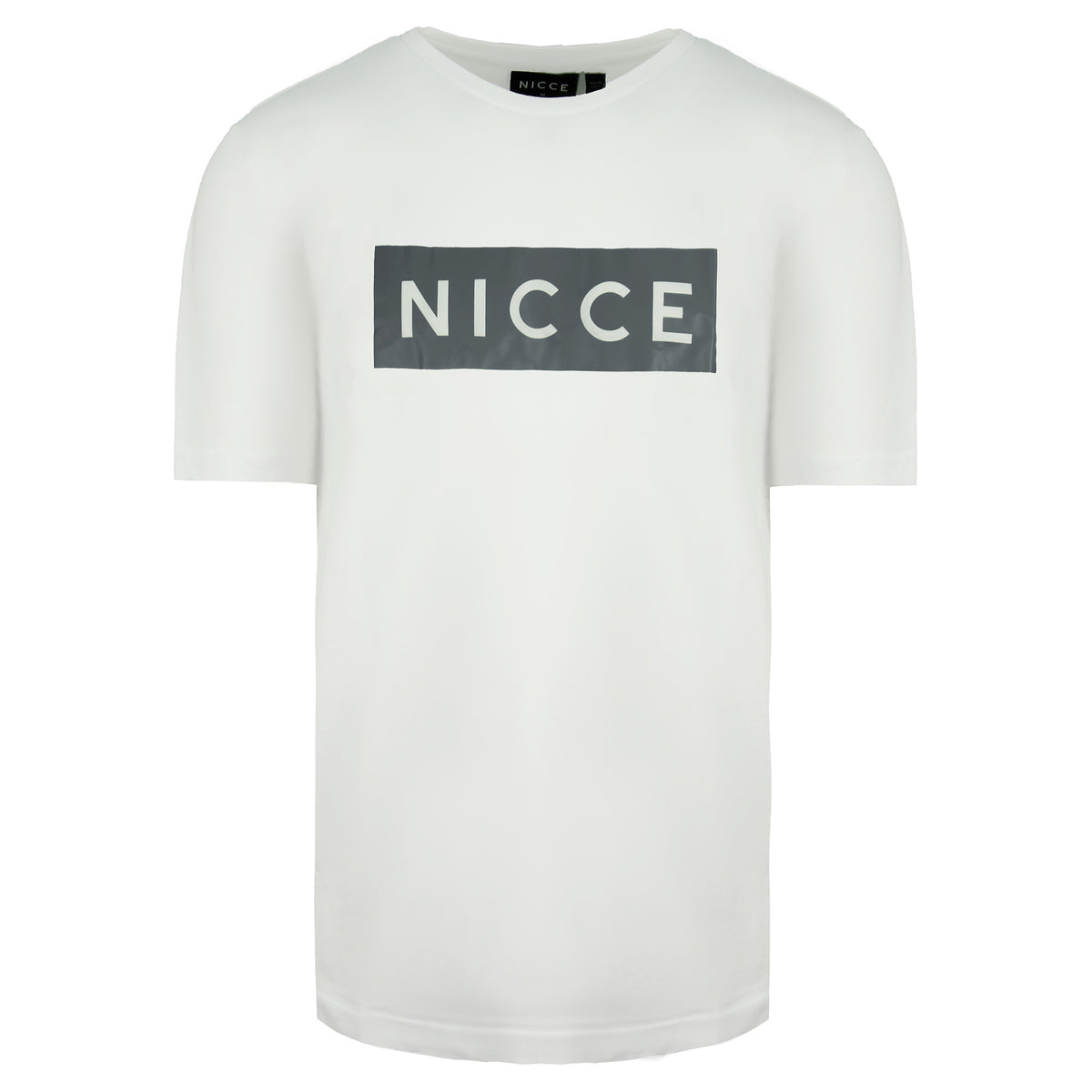 Nicce Emblem Mens White T-Shirt