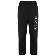 Nicce Reflective Mens Black Track Pants