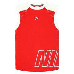 Nike Active Kids Red/White Tank Top