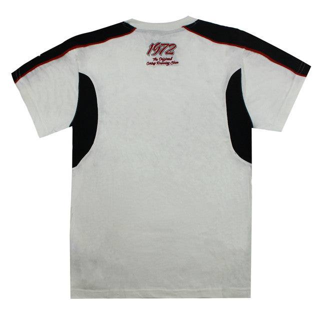 Nike Mens 1972 COR723 Taped T-Shirt Colourblock Logo Top 227682 103