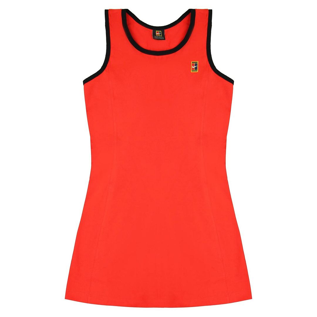 Nike Dri-Fit Womens Red Tennis Dress