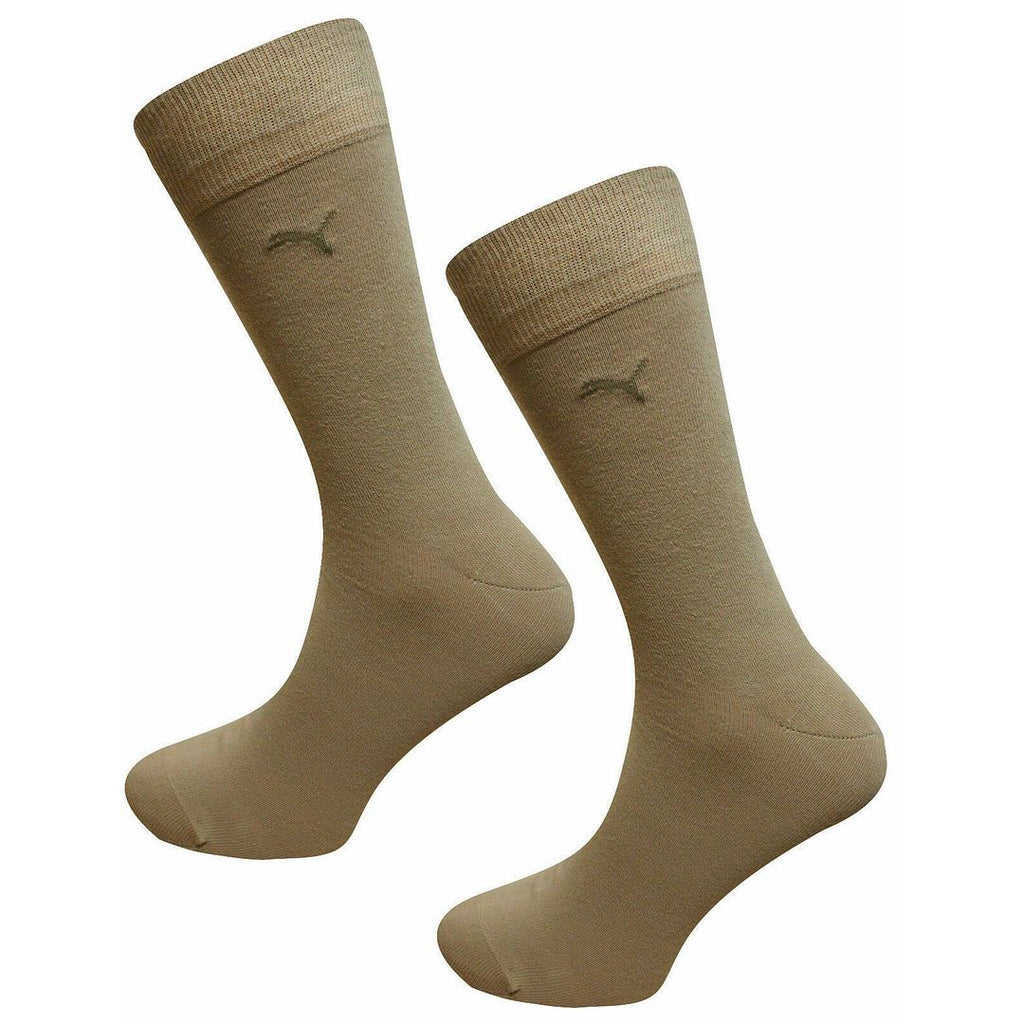 Puma Herren 2-Pack Classic Long Light Beige Mens Socks 251145 307