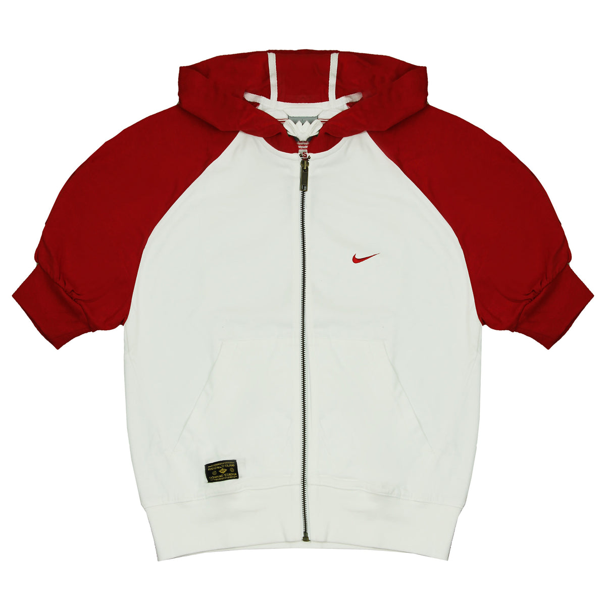 Nike Womens White/Red Active Jacket