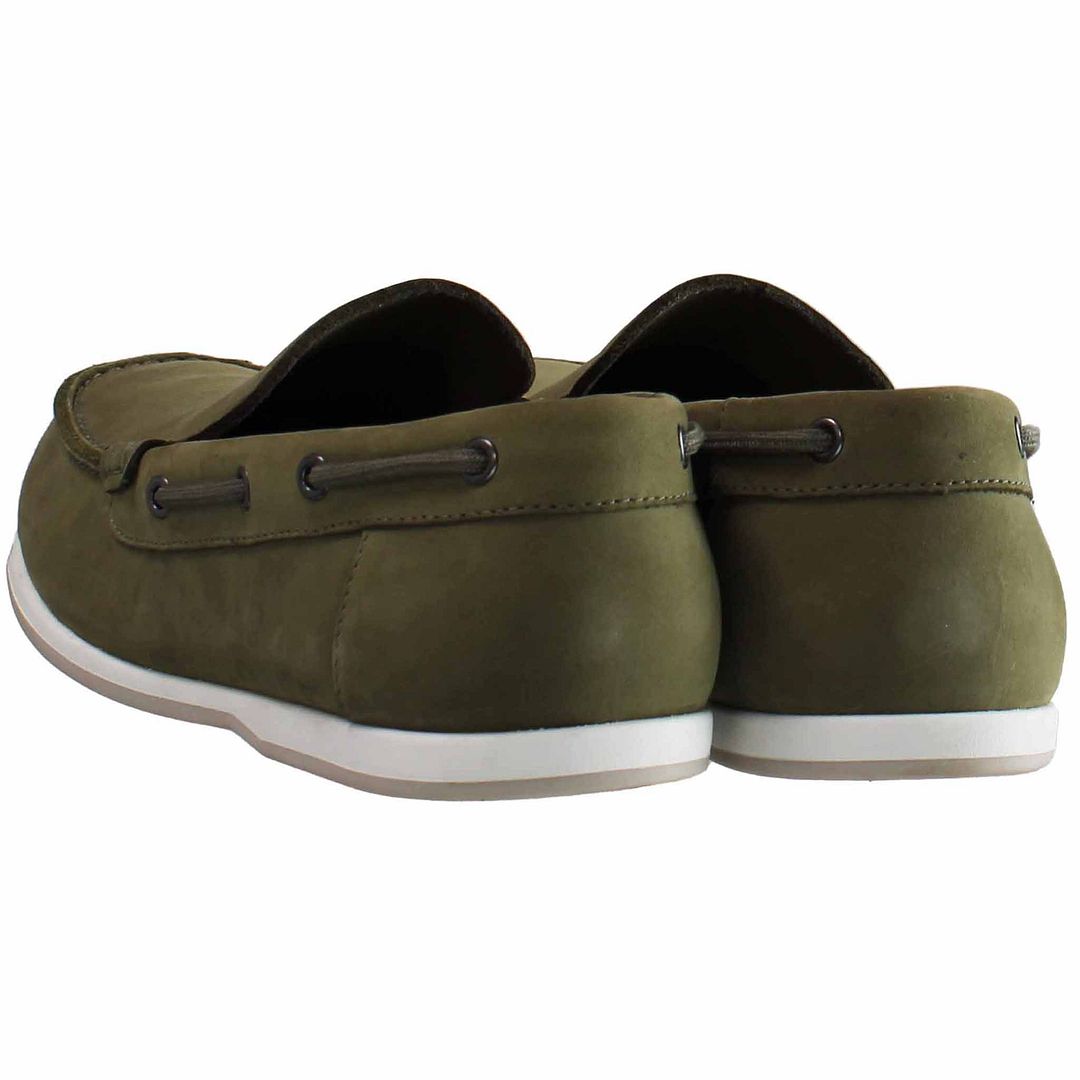 Clarks Morven Sun Mens Green Shoes