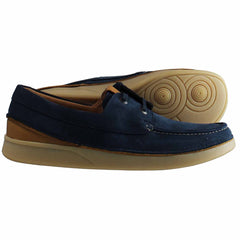 Clarks Oakland Sun Mens Navy Shoes