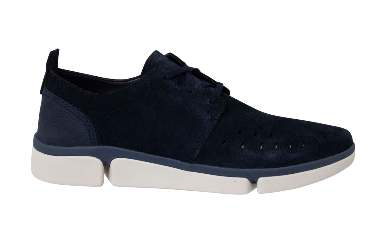 Clarks Tri Verve Boss Mens Navy Trainers