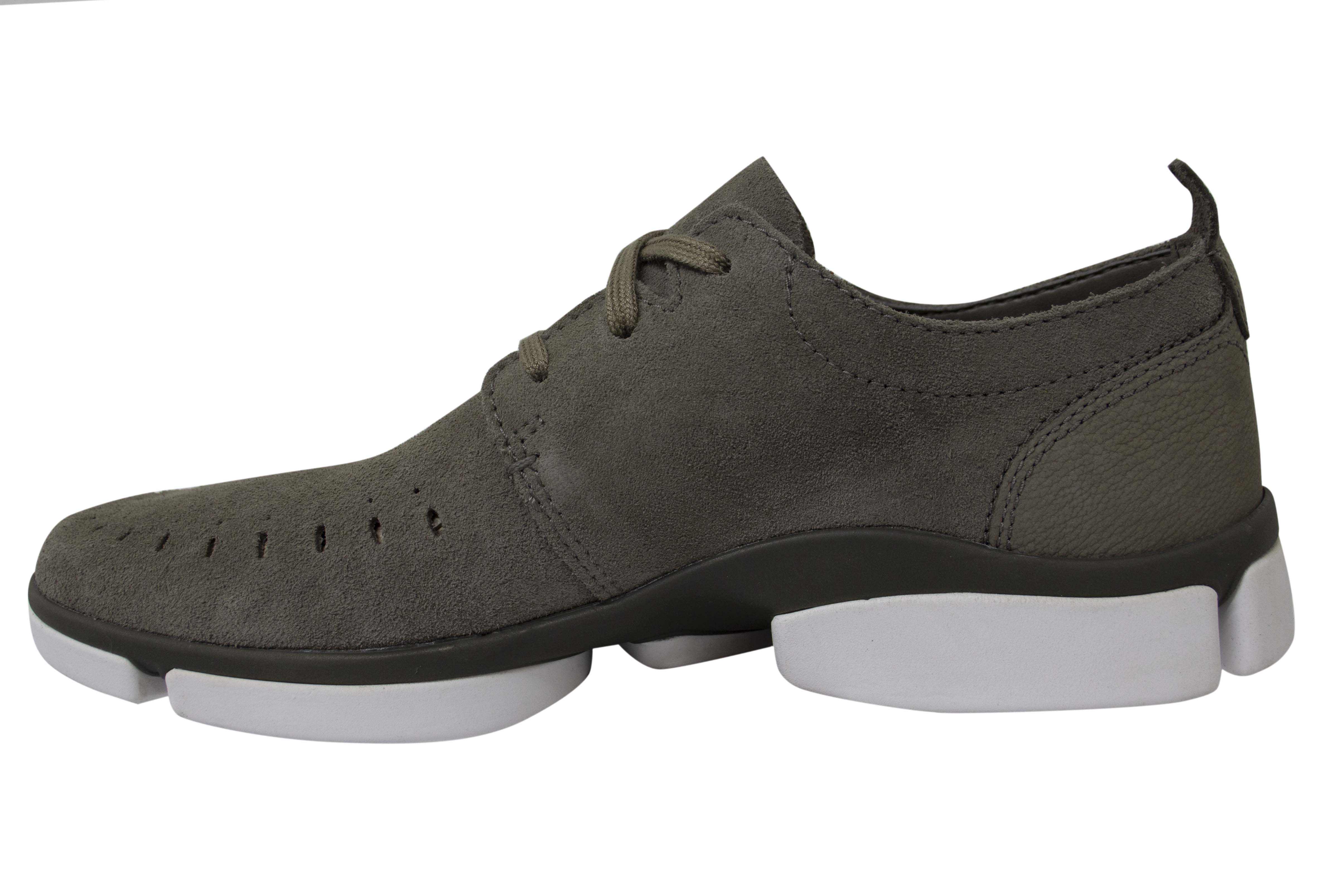 Clarks Tri Verve Boss Mens Taupe Trainers