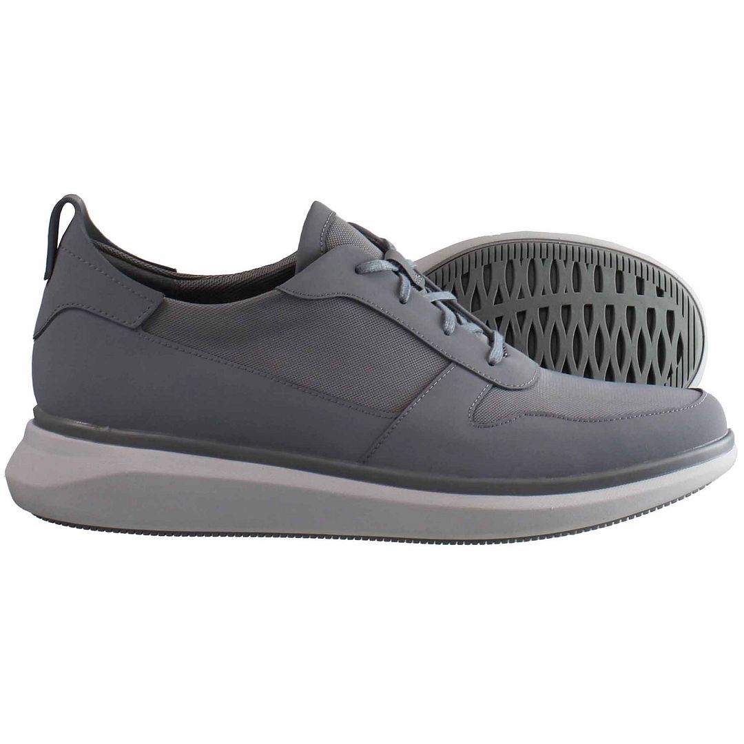 Clarks Un Globe Sport Mens Grey Trainers