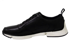 Clarks Tri Sprint Mens Black Trainers