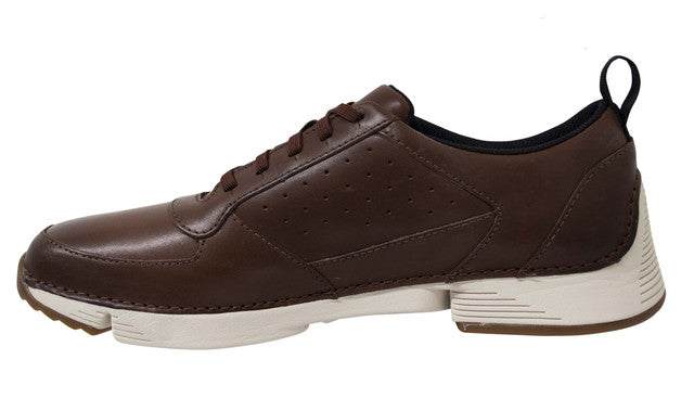 Clarks Tri Sprint Mens Brown Trainers