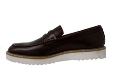 Clarks Ernest Free Mens Dark Brown Shoes